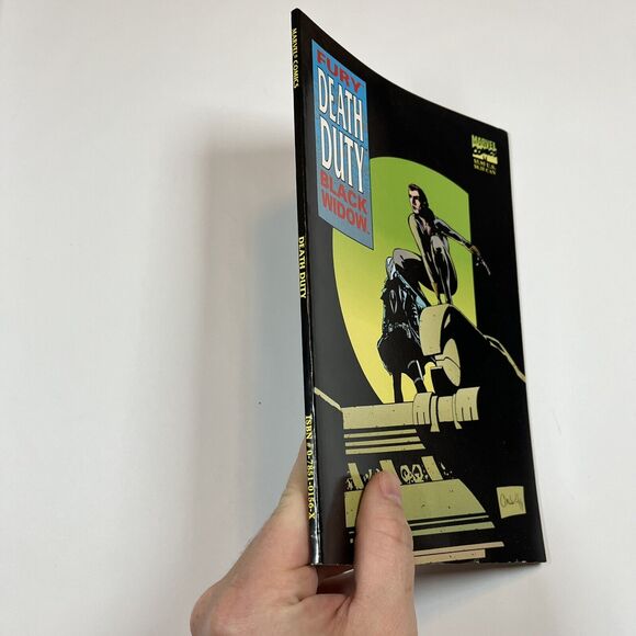 Fury / Black Widow Death Duty - Marvel TPB First Printing 1995 Comic - Picture 2 of 7